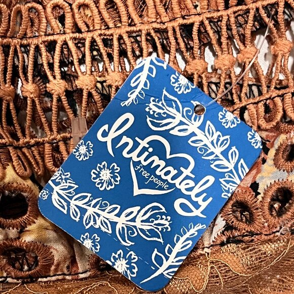 Free People Intimately Emma Soft Long Bralette, Black Combo, NWT, M - Picture 5 of 10